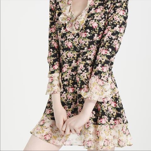 flower tea dress